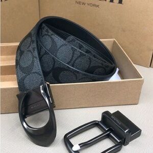 Coach mens belt